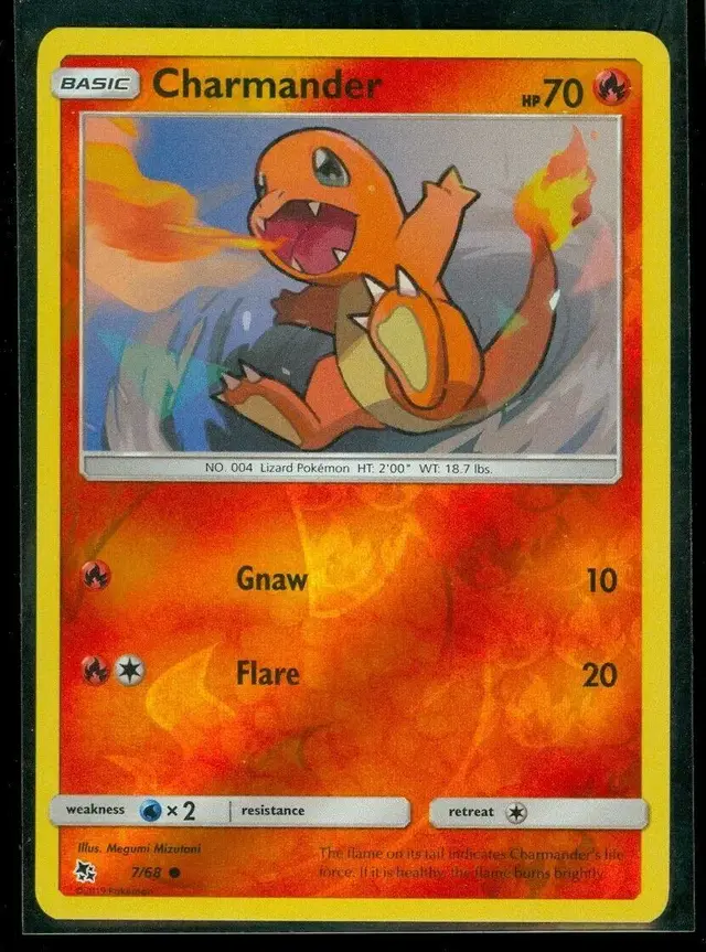 Charmander [Reverse Holo] - Pokemon Hidden Fates #7