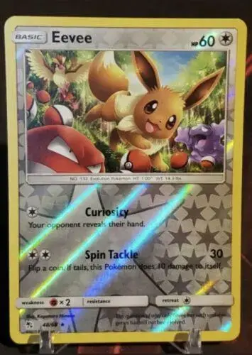 Eevee [Reverse Holo] - Pokemon Hidden Fates #48