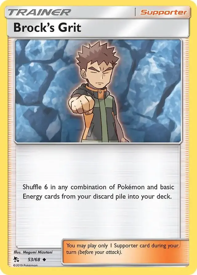 Brock's Grit - Pokemon Hidden Fates #53
