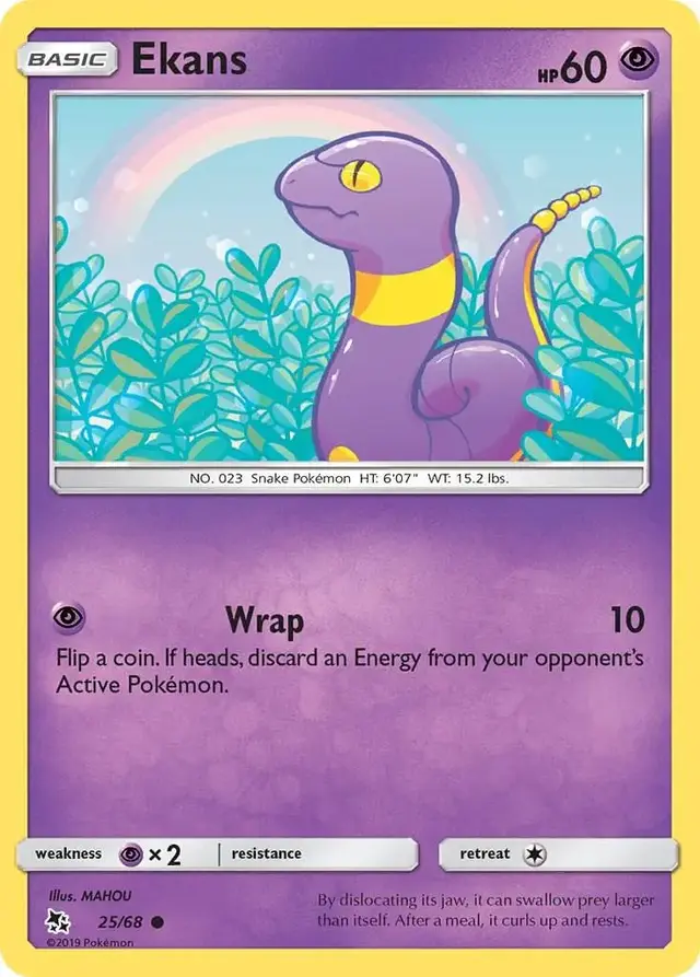 Ekans - Pokemon Hidden Fates #25