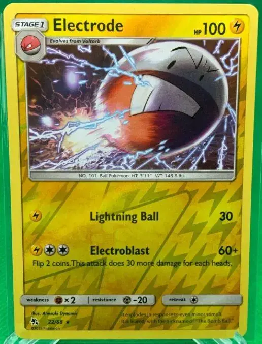 Electrode [Reverse Holo] - Pokemon Hidden Fates #22