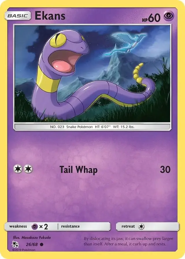 Ekans - Pokemon Hidden Fates #26