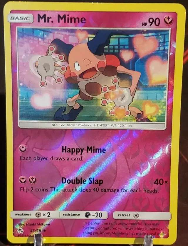 Mr. Mime [Reverse Holo] - Pokemon Hidden Fates #43