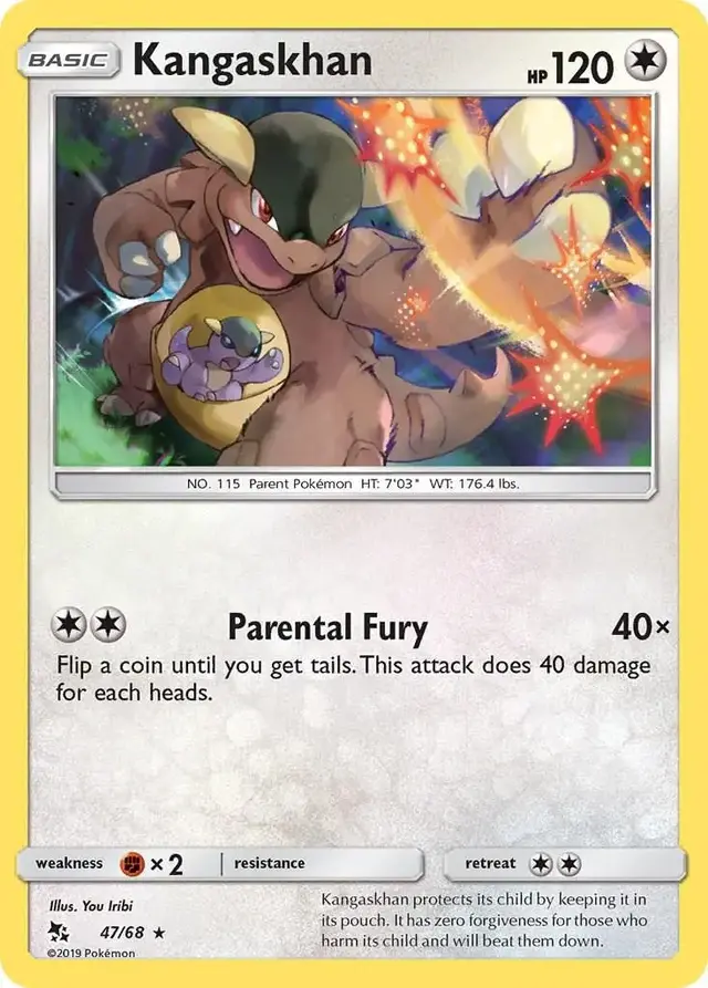 Kangaskhan - Pokemon Hidden Fates #47
