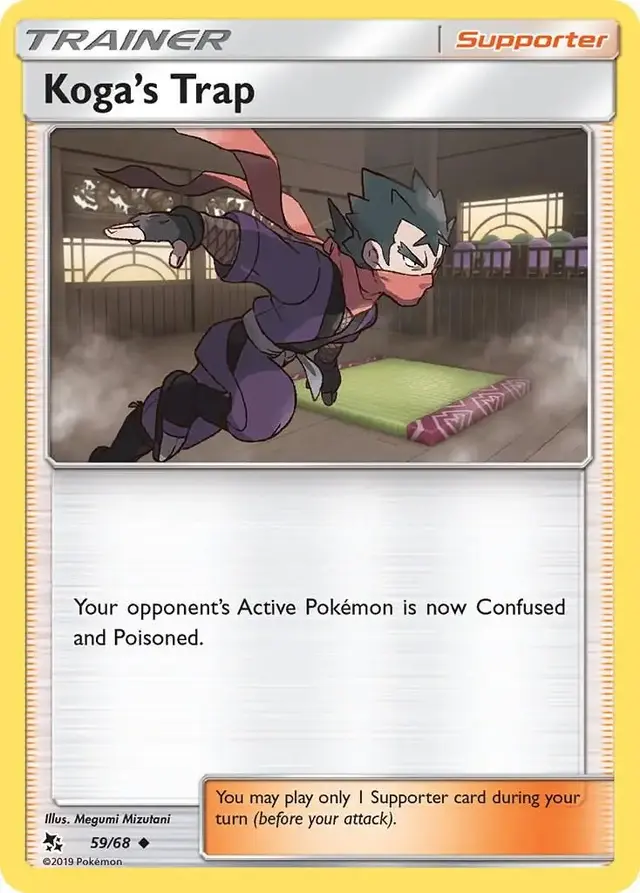 Koga's Trap - Pokemon Hidden Fates #59