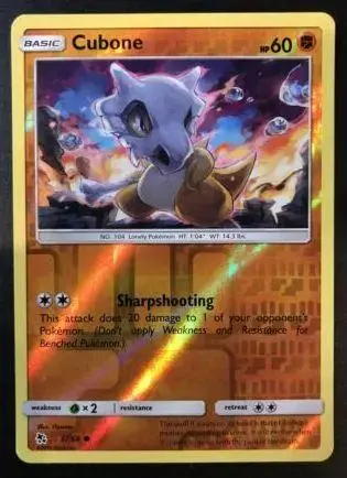 Cubone [Reverse Holo] - Pokemon Hidden Fates #37