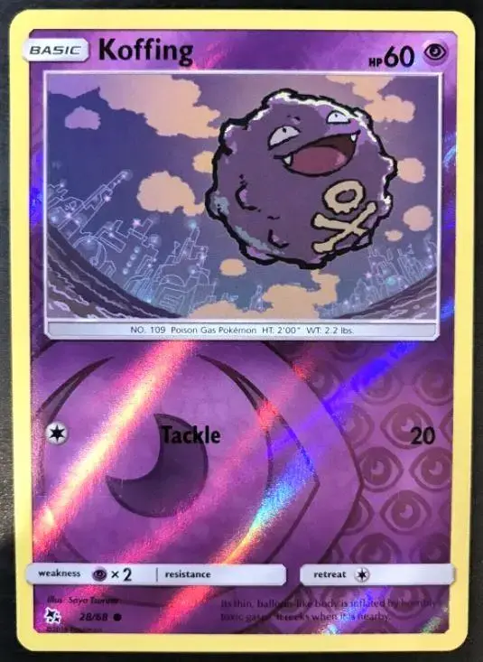Koffing [Reverse Holo] - Pokemon Hidden Fates #28