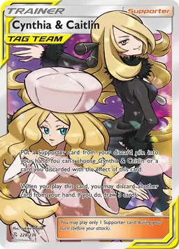 Cynthia & Caitlin 228 - Pokemon Cosmic Eclipse