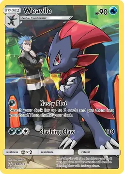 Weavile 238 - Pokemon Cosmic Eclipse