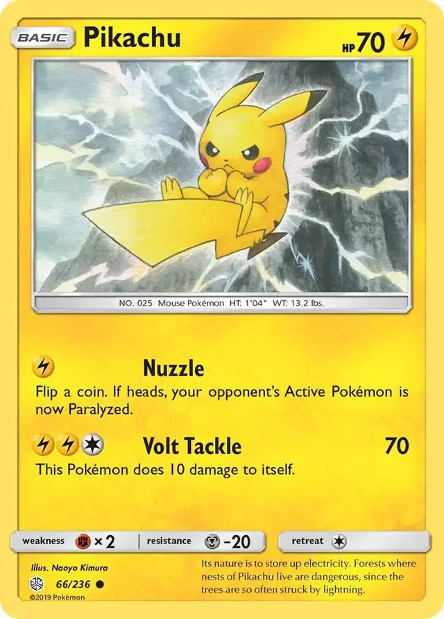 Pikachu - Pokemon Cosmic Eclipse #66