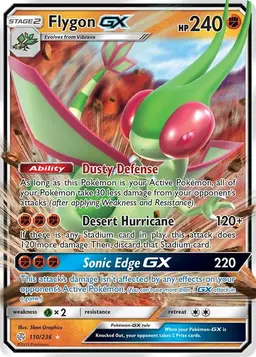 Flygon GX 110 - Pokemon Cosmic Eclipse