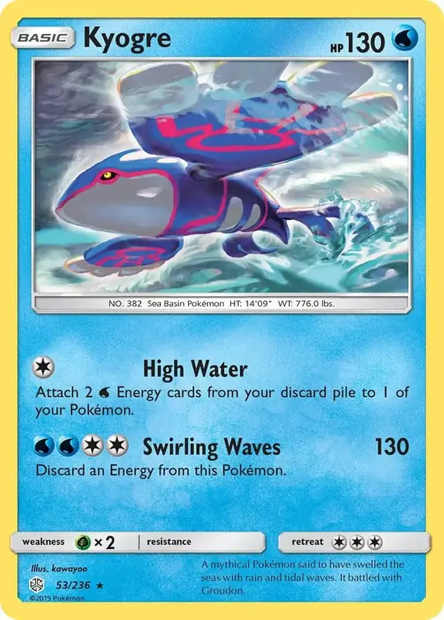 Kyogre - Pokemon Cosmic Eclipse #53