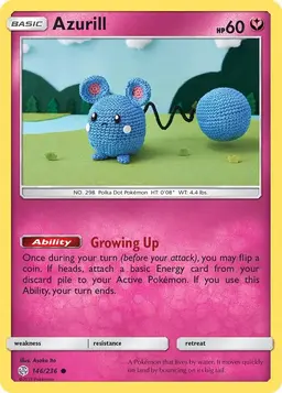 Azurill 146 - Pokemon Cosmic Eclipse