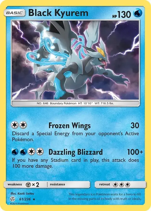 Black Kyurem - Pokemon Cosmic Eclipse #61