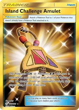 Island Challenge Amulet 265 - Pokemon Cosmic Eclipse
