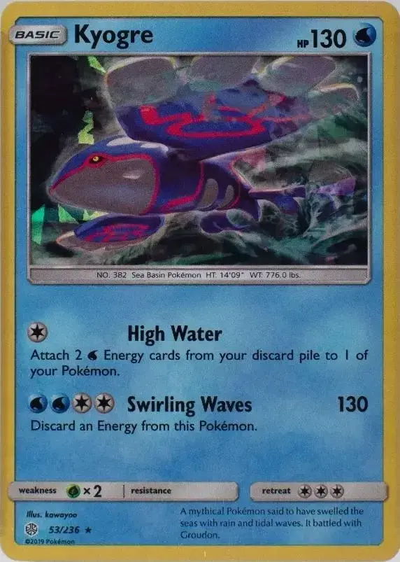 Kyogre [Cracked Ice] - Pokemon Cosmic Eclipse #53