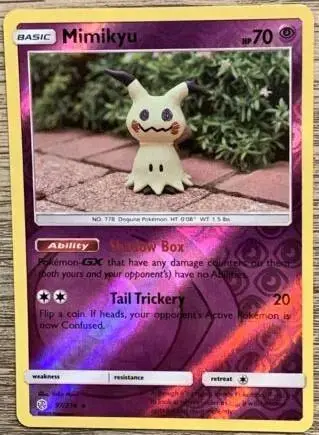 Mimikyu [Reverse Holo] - Pokemon Cosmic Eclipse #97