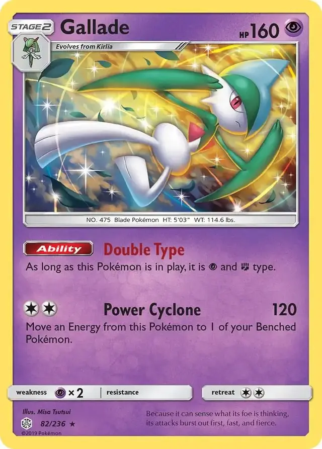 Gallade - Pokemon Cosmic Eclipse #82