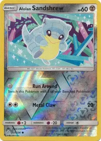 Alolan Sandshrew [Reverse Holo]
