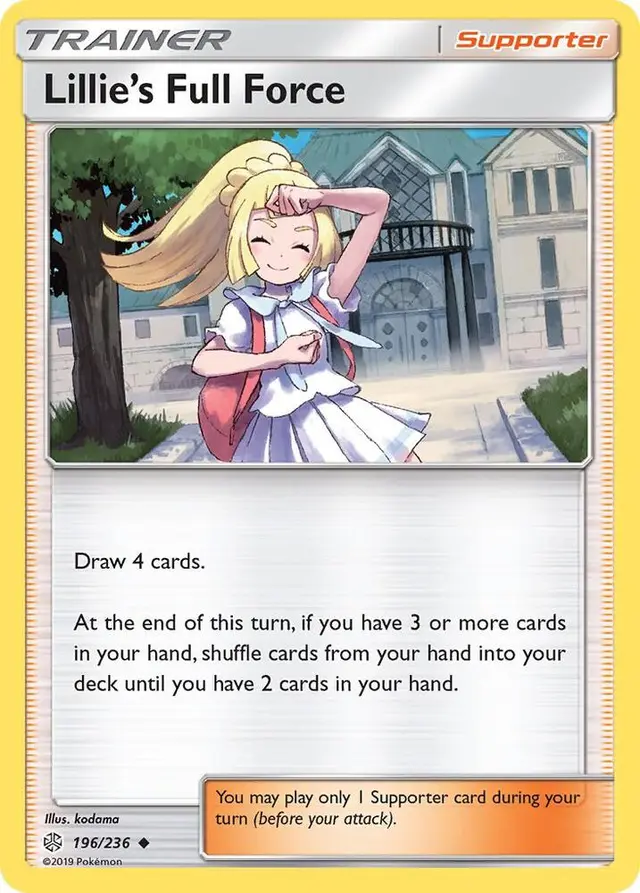 Lillie's Full Force [Reverse Holo]
