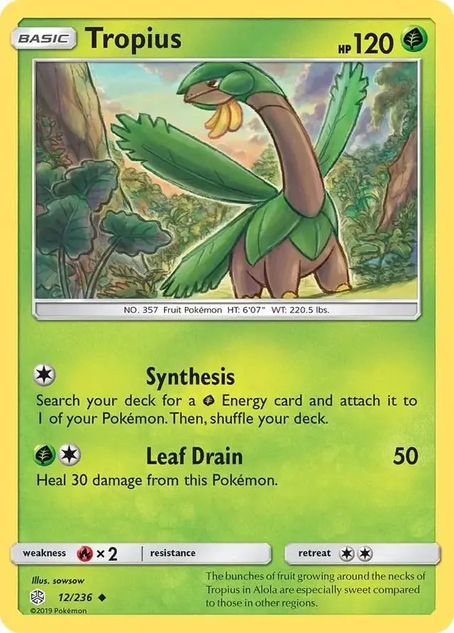 Tropius - Pokemon Cosmic Eclipse #12