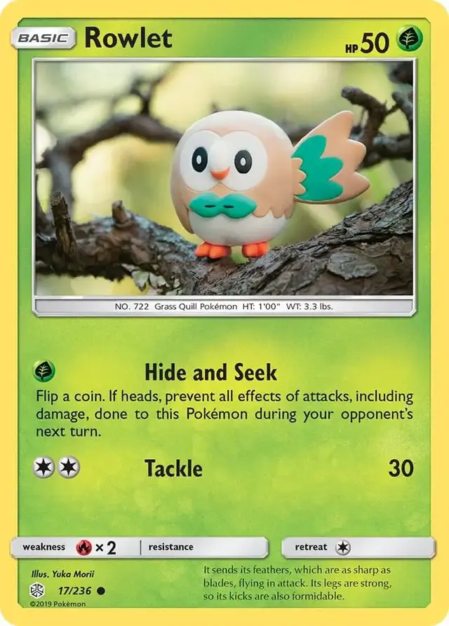 Rowlet - Pokemon Cosmic Eclipse #17