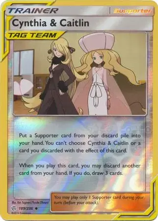 Cynthia & Caitlin [Reverse Holo]