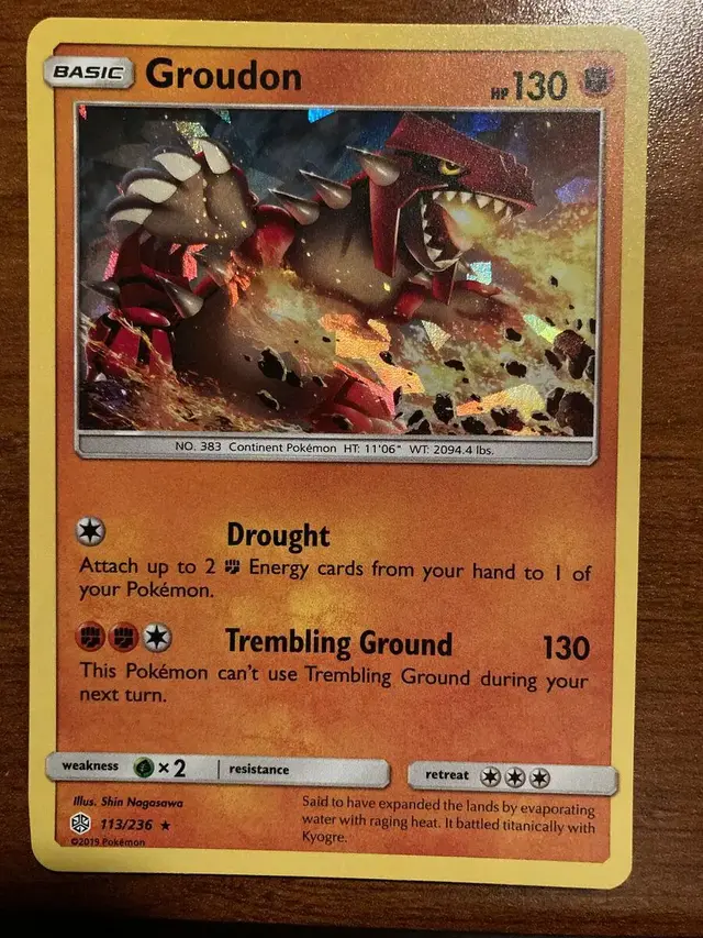 Groudon [Cracked Ice]