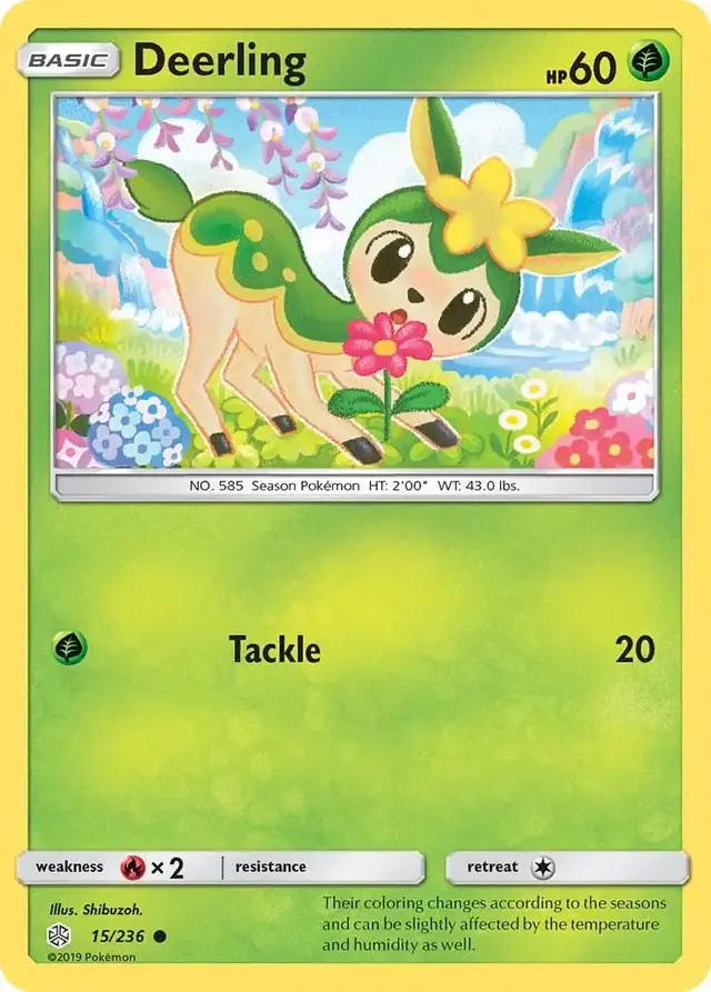 Deerling - Pokemon Cosmic Eclipse #15