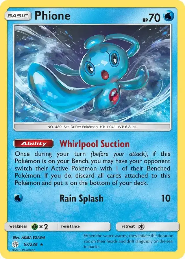 Phione - Pokemon Cosmic Eclipse #57