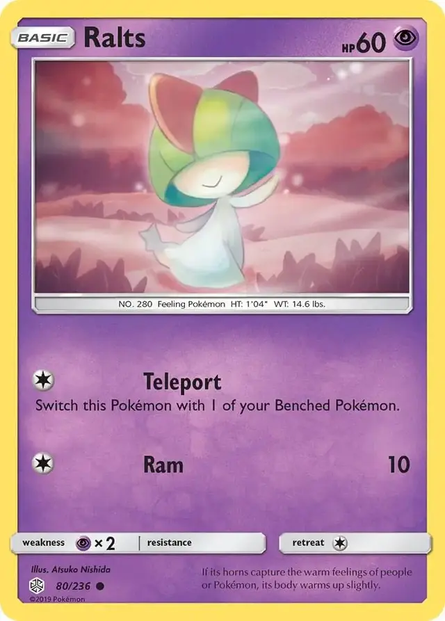 Ralts - Pokemon Cosmic Eclipse #80