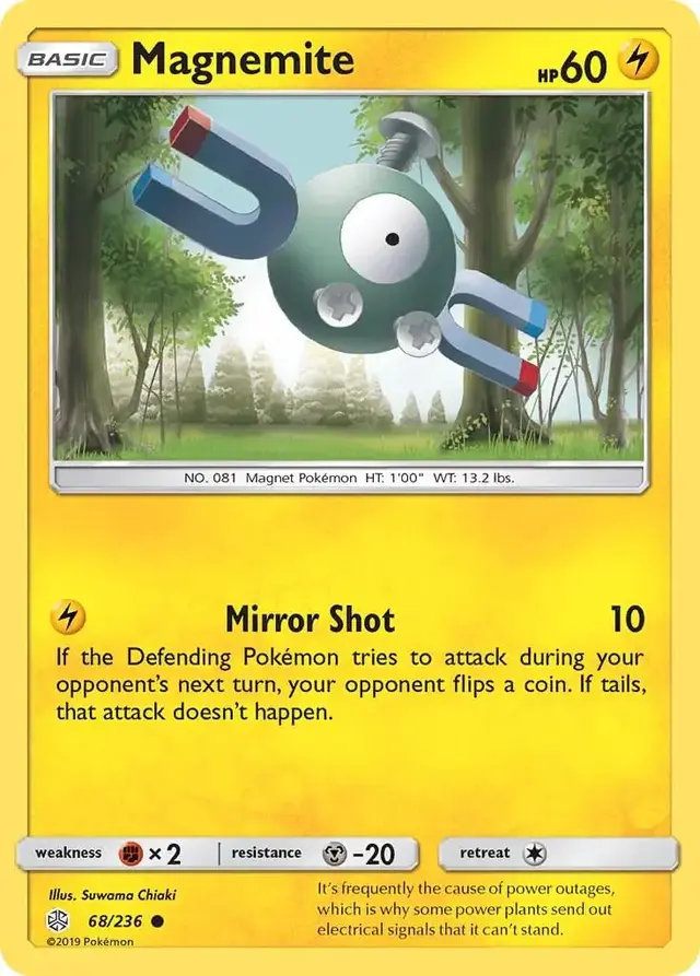 Magnemite - Pokemon Cosmic Eclipse #68