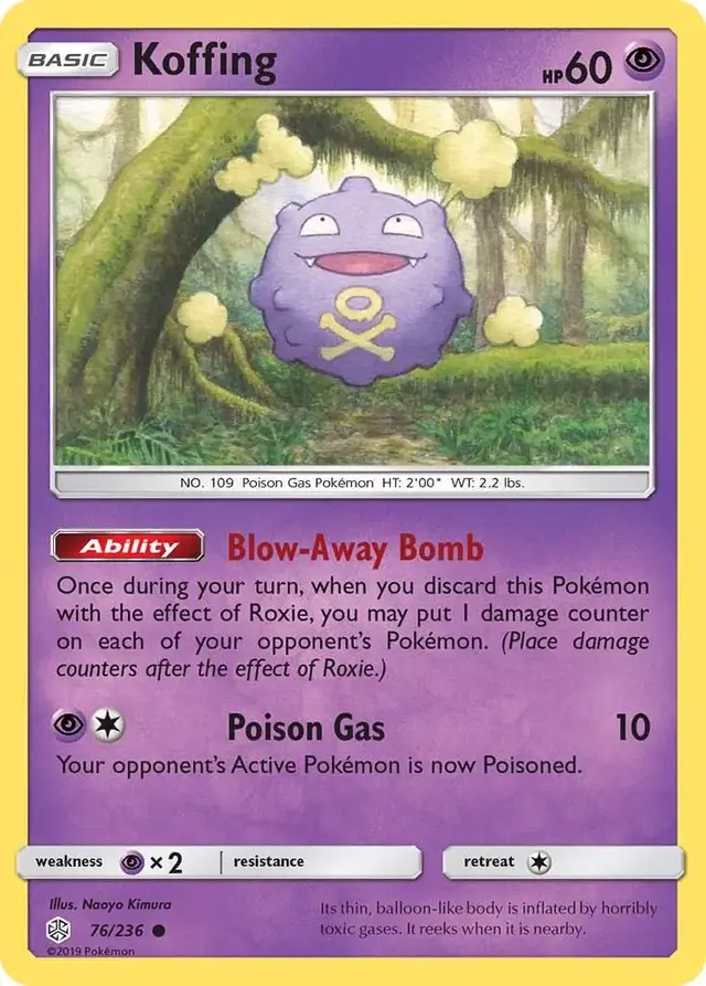 Koffing - Pokemon Cosmic Eclipse #76