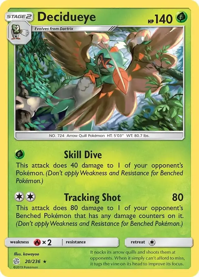 Decidueye - Pokemon Cosmic Eclipse #20