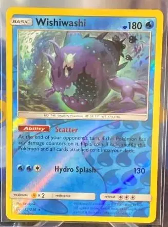 Wishiwashi [Reverse Holo] - Pokemon Cosmic Eclipse #62