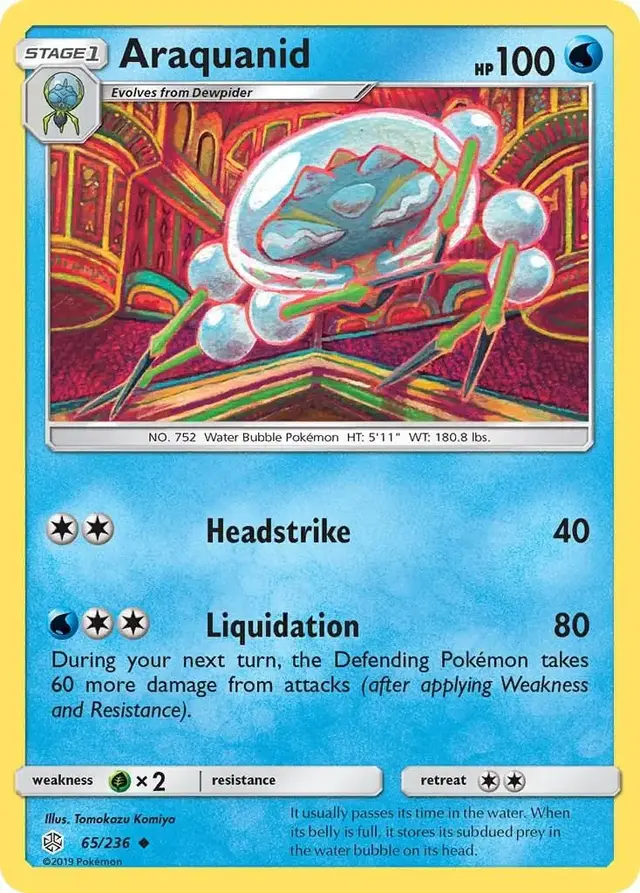 Araquanid - Pokemon Cosmic Eclipse #65