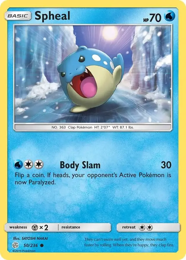 Spheal - Pokemon Cosmic Eclipse #50