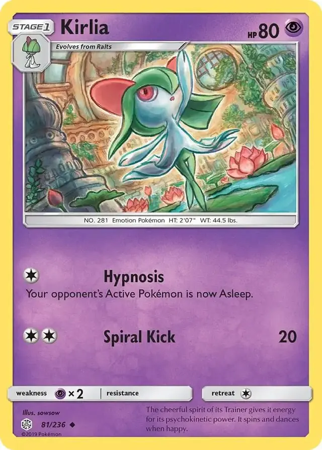 Kirlia - Pokemon Cosmic Eclipse #81
