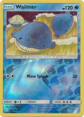 Wailmer [Reverse Holo] - Pokemon Cosmic Eclipse #45