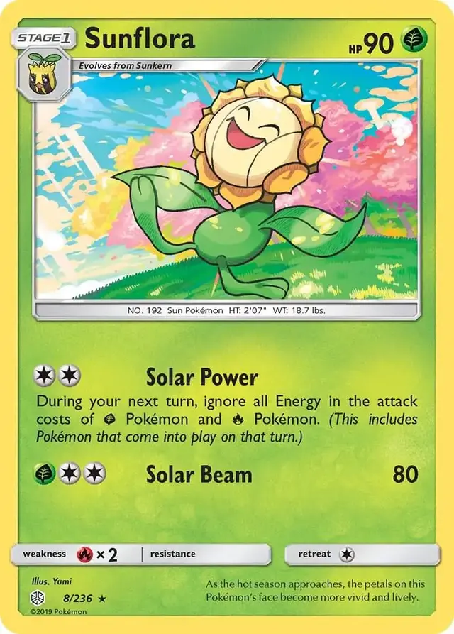 Sunflora - Pokemon Cosmic Eclipse #8