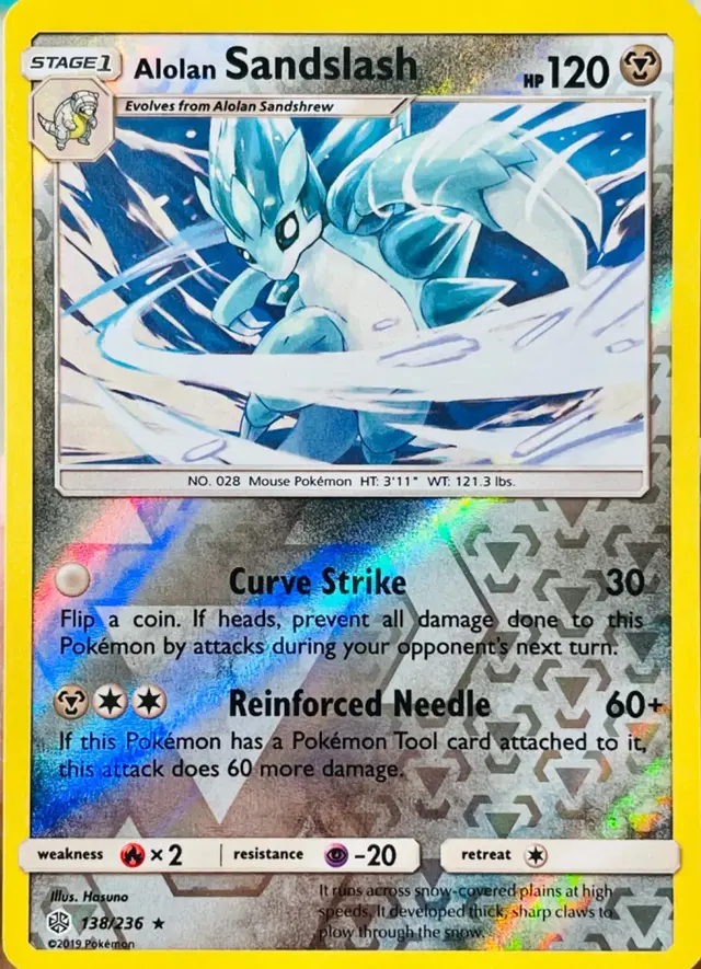 Alolan Sandslash [Reverse Holo]
