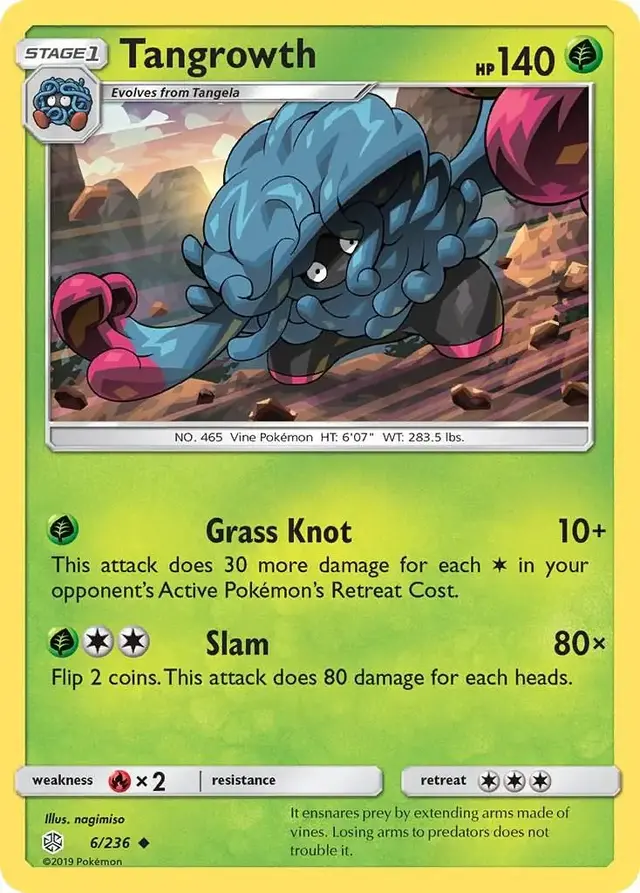Tangrowth - Pokemon Cosmic Eclipse #6
