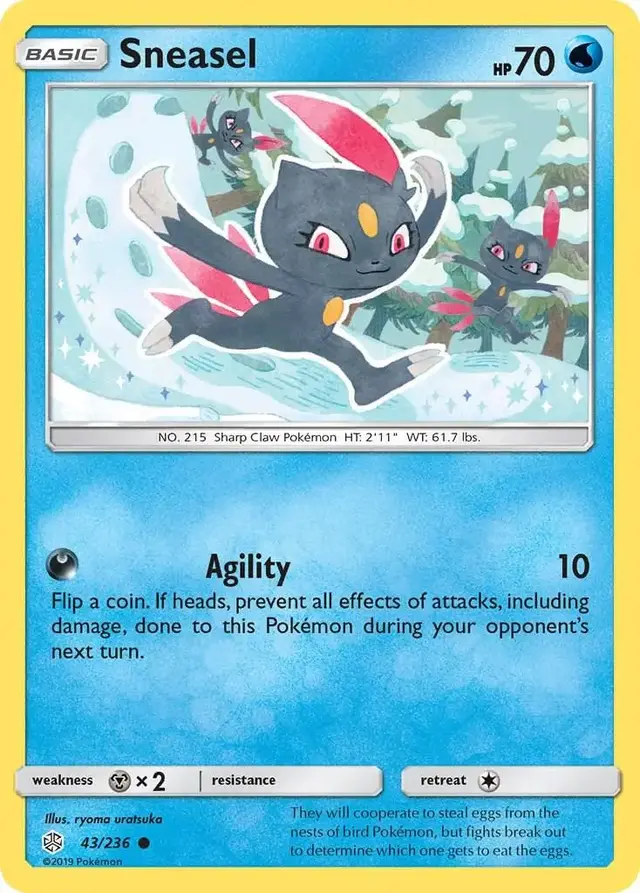 Sneasel - Pokemon Cosmic Eclipse #43