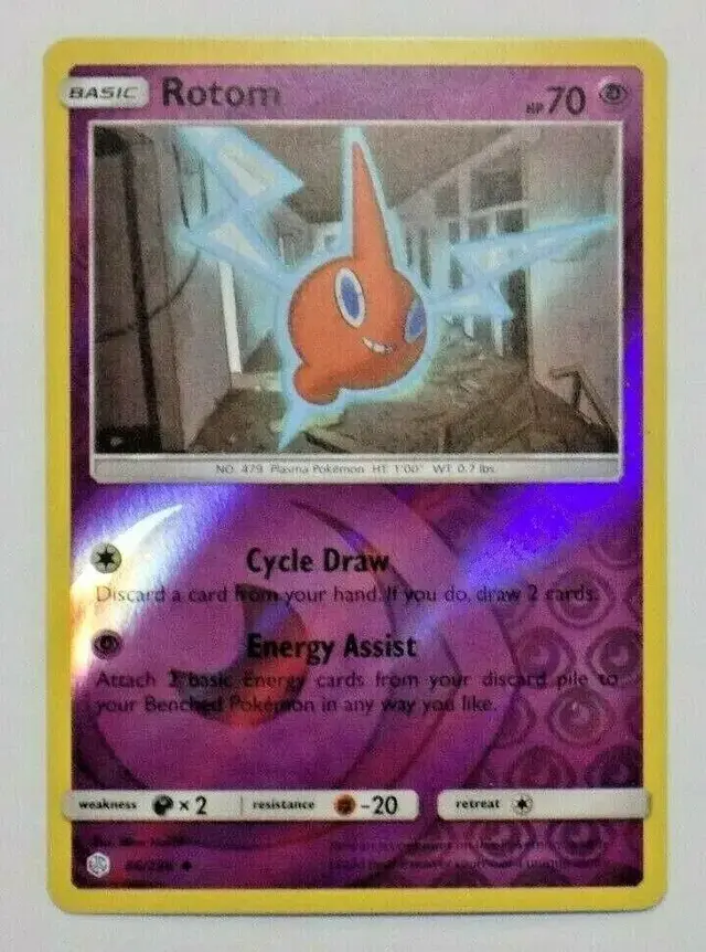 Rotom [Reverse Holo] - Pokemon Cosmic Eclipse #86