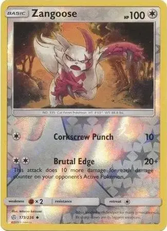 Zangoose [Reverse Holo]