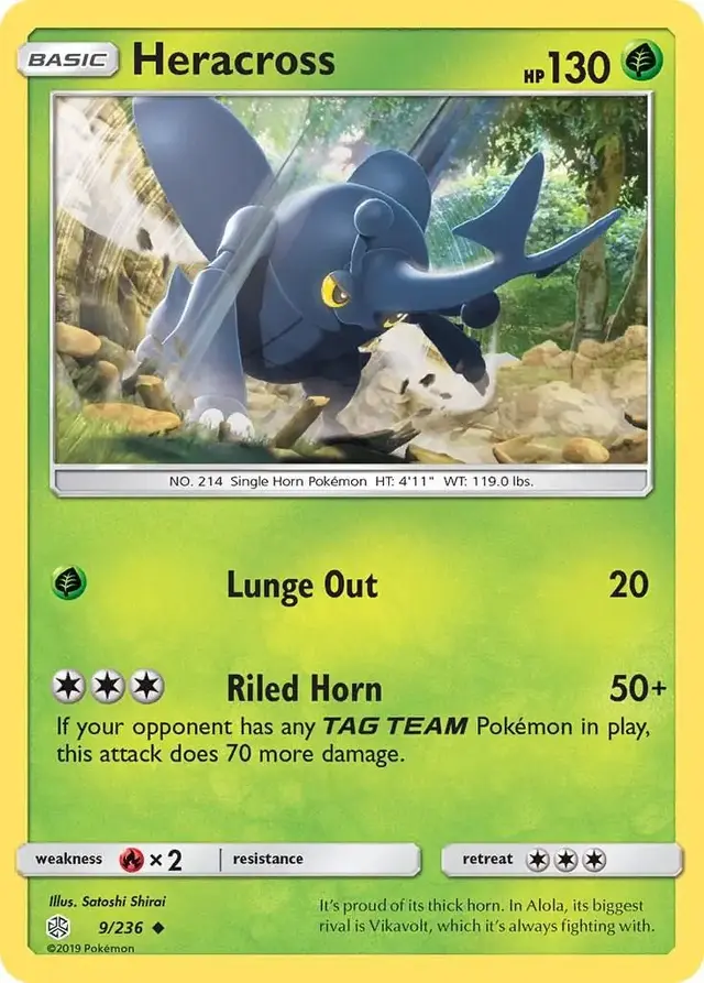 Heracross - Pokemon Cosmic Eclipse #9