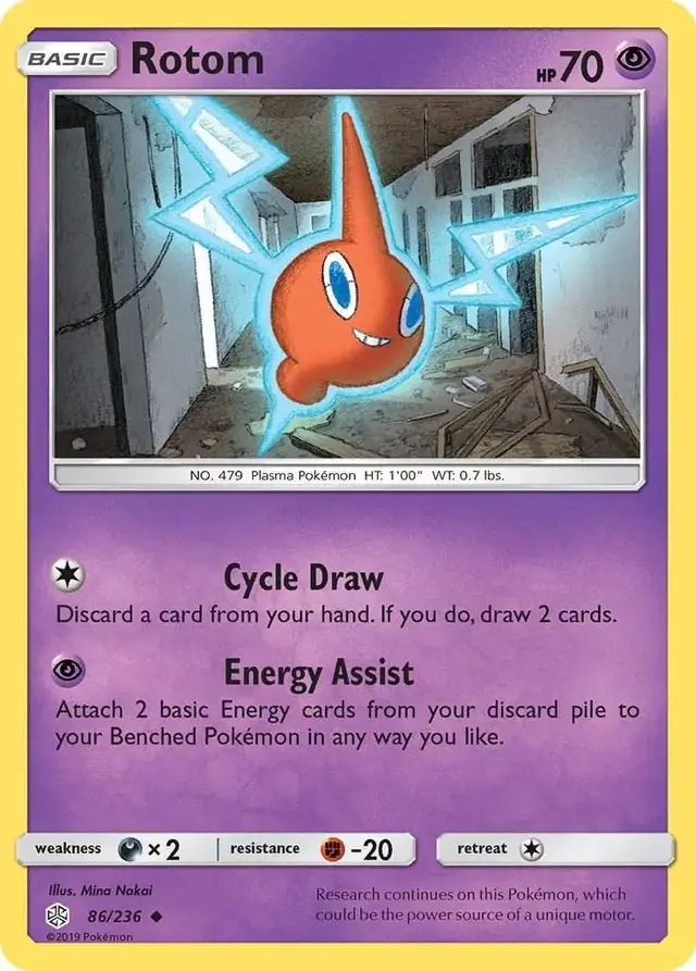 Rotom - Pokemon Cosmic Eclipse #86