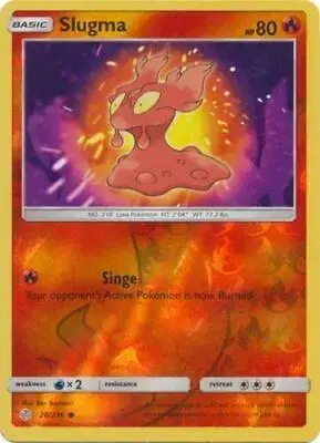 Slugma [Reverse Holo] - Pokemon Cosmic Eclipse #26