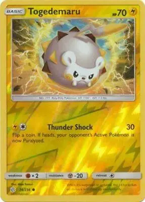 Togedemaru [Reverse Holo] - Pokemon Cosmic Eclipse #74
