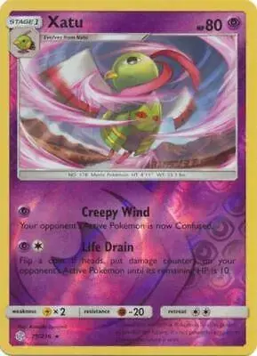 Xatu [Reverse Holo] - Pokemon Cosmic Eclipse #79